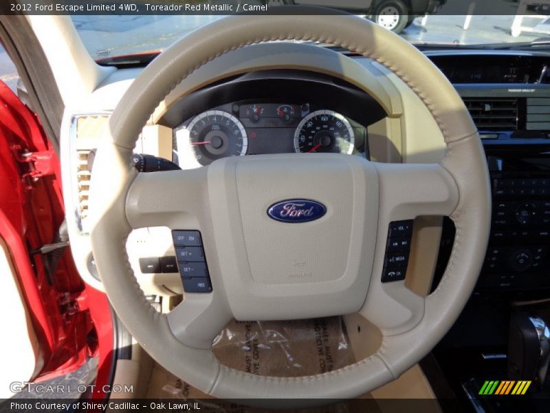 Toreador Red Metallic / Camel 2012 Ford Escape Limited 4WD