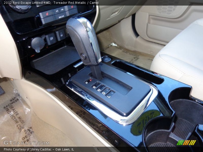 Toreador Red Metallic / Camel 2012 Ford Escape Limited 4WD
