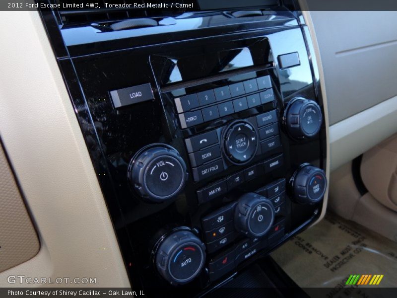 Toreador Red Metallic / Camel 2012 Ford Escape Limited 4WD