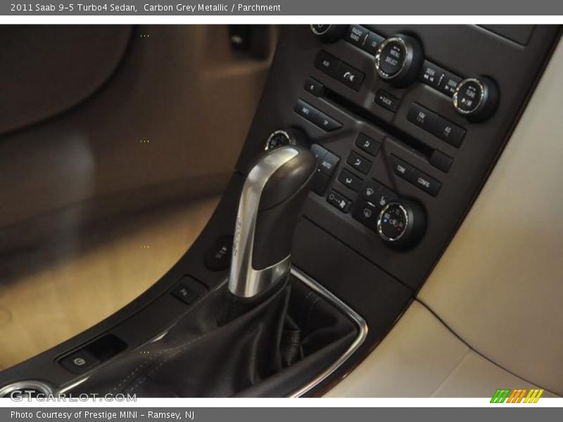 Carbon Grey Metallic / Parchment 2011 Saab 9-5 Turbo4 Sedan