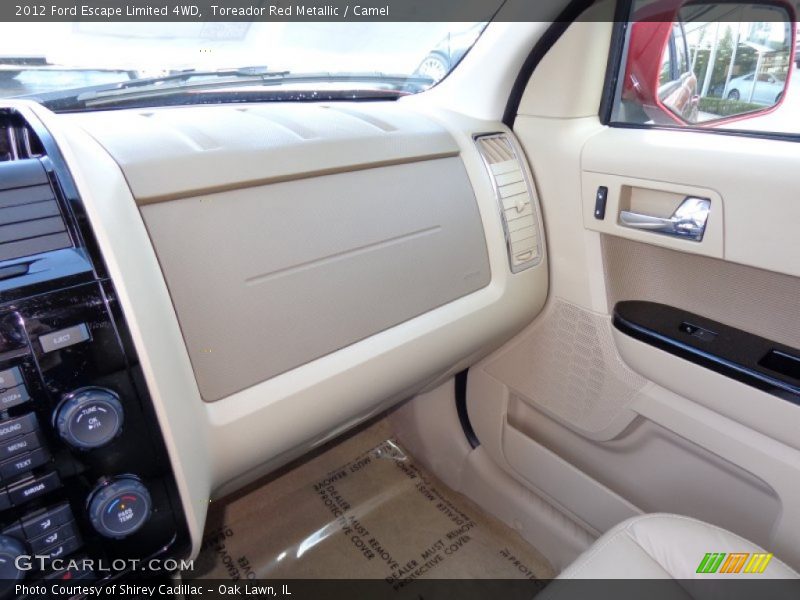 Toreador Red Metallic / Camel 2012 Ford Escape Limited 4WD