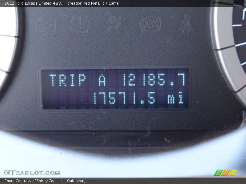 Toreador Red Metallic / Camel 2012 Ford Escape Limited 4WD