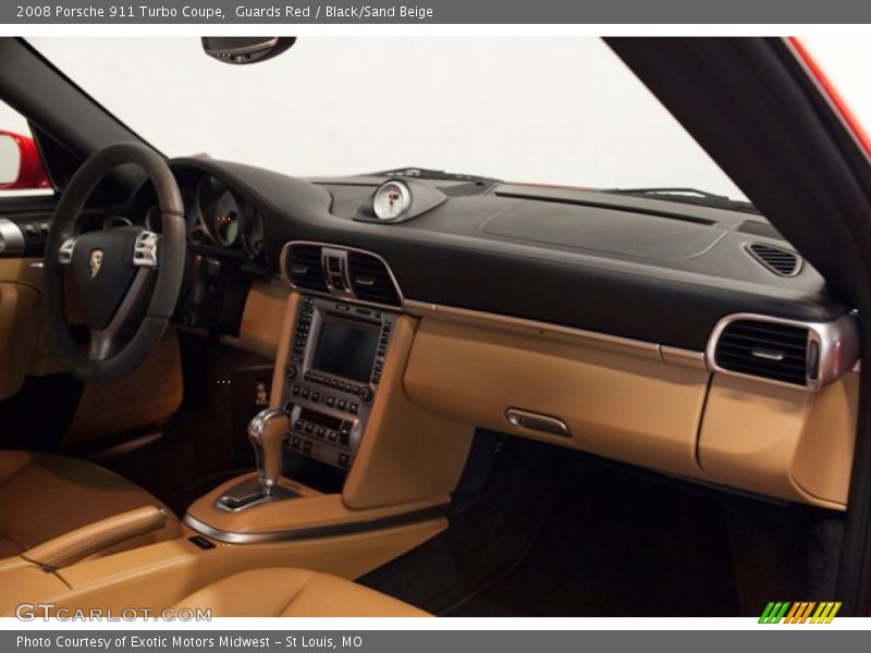 Dashboard of 2008 911 Turbo Coupe