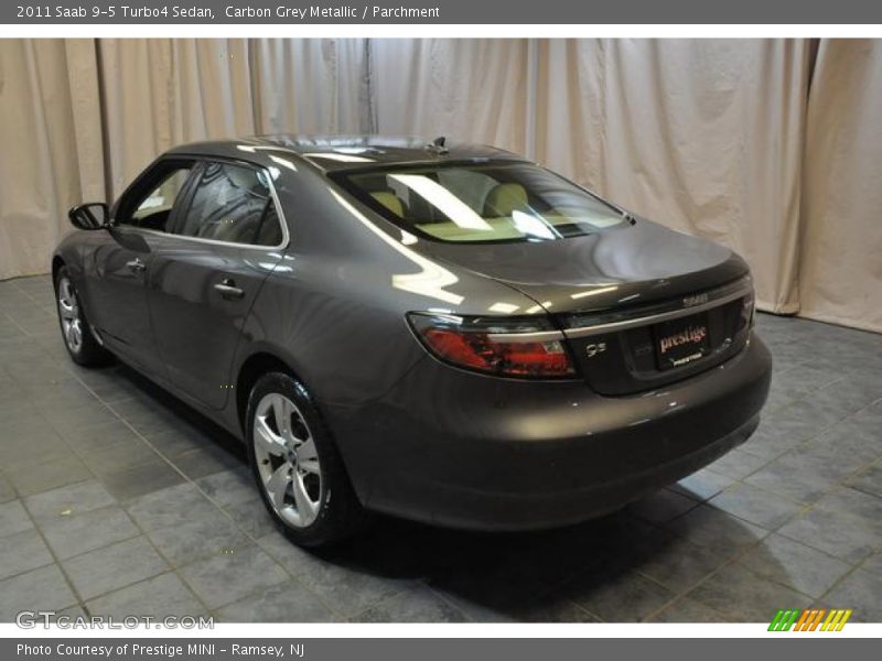 Carbon Grey Metallic / Parchment 2011 Saab 9-5 Turbo4 Sedan