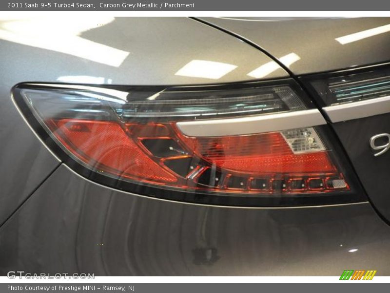 Carbon Grey Metallic / Parchment 2011 Saab 9-5 Turbo4 Sedan