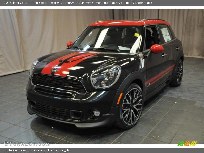 Front 3/4 View of 2014 Cooper John Cooper Works Countryman All4 AWD
