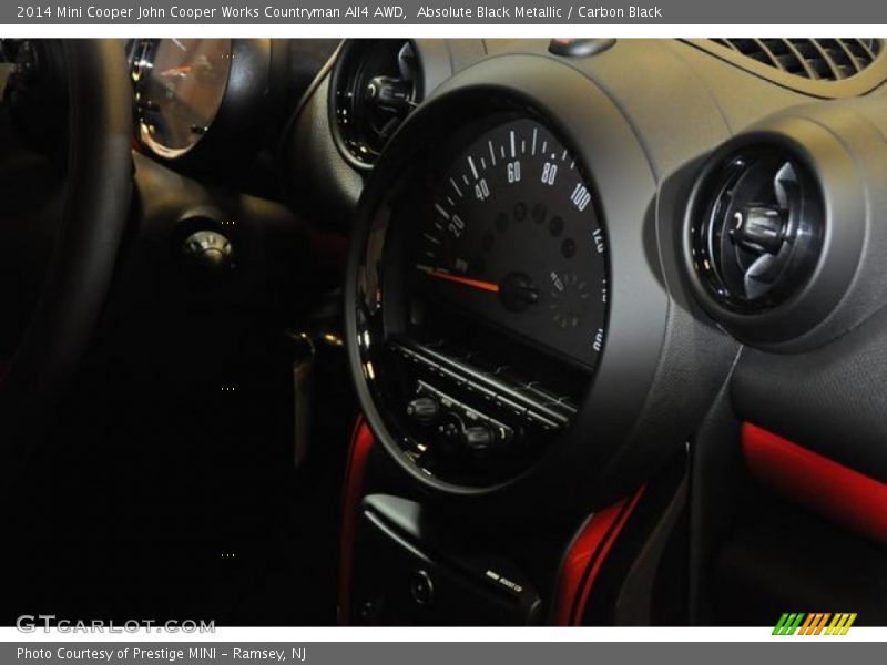 Absolute Black Metallic / Carbon Black 2014 Mini Cooper John Cooper Works Countryman All4 AWD
