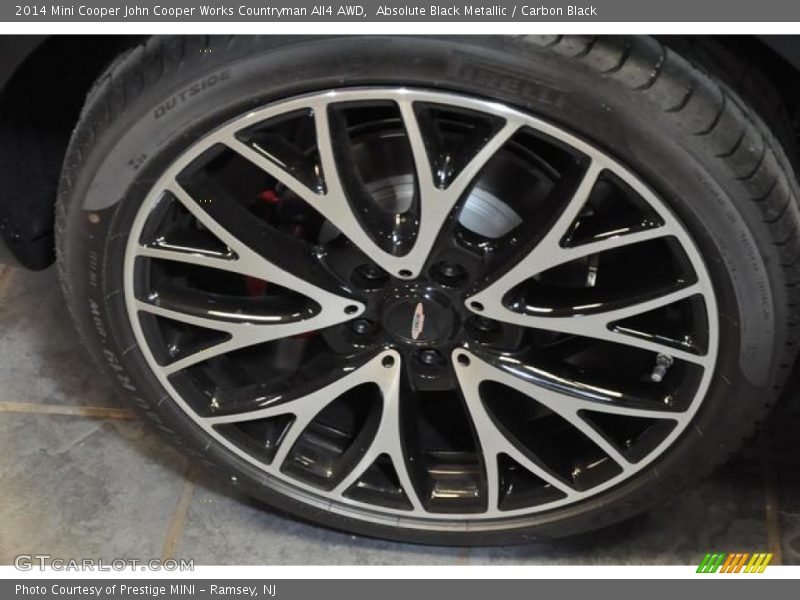 Absolute Black Metallic / Carbon Black 2014 Mini Cooper John Cooper Works Countryman All4 AWD