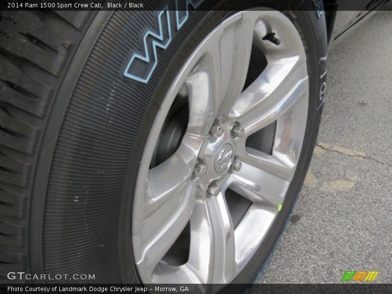 Black / Black 2014 Ram 1500 Sport Crew Cab