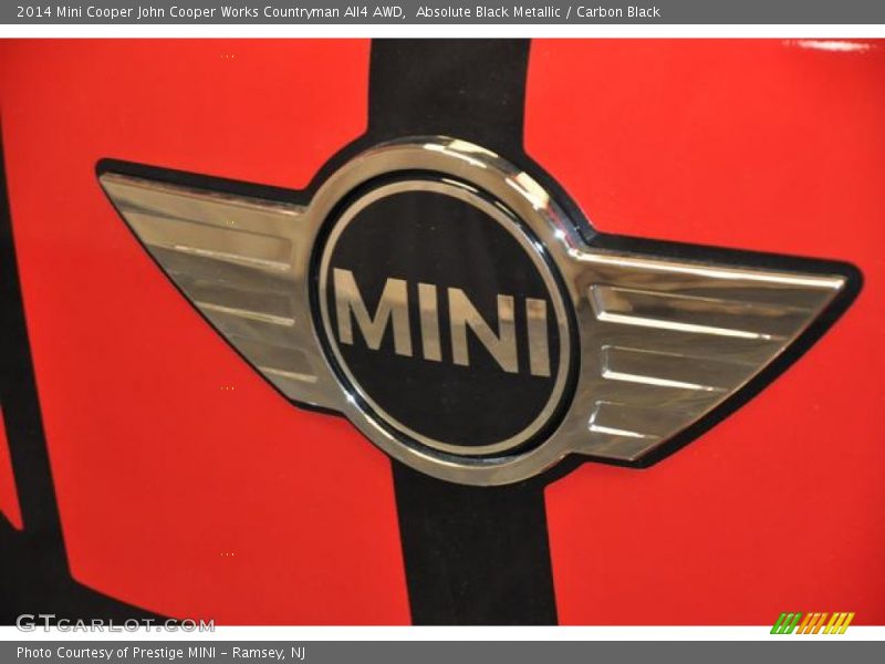Absolute Black Metallic / Carbon Black 2014 Mini Cooper John Cooper Works Countryman All4 AWD