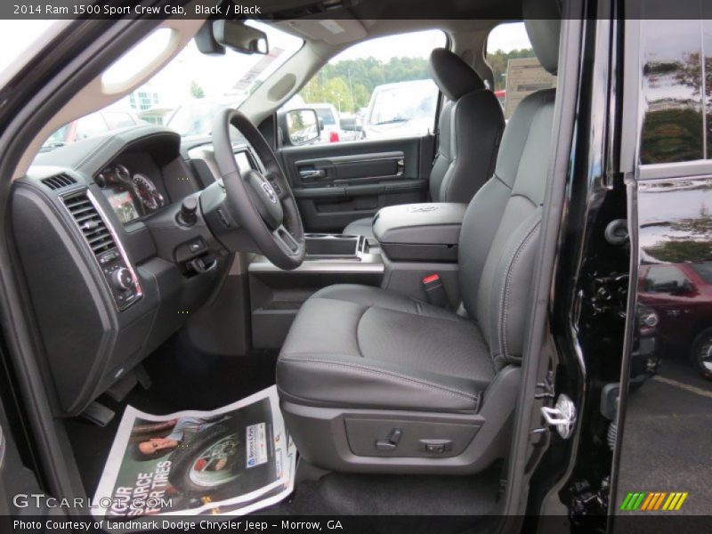 Black / Black 2014 Ram 1500 Sport Crew Cab