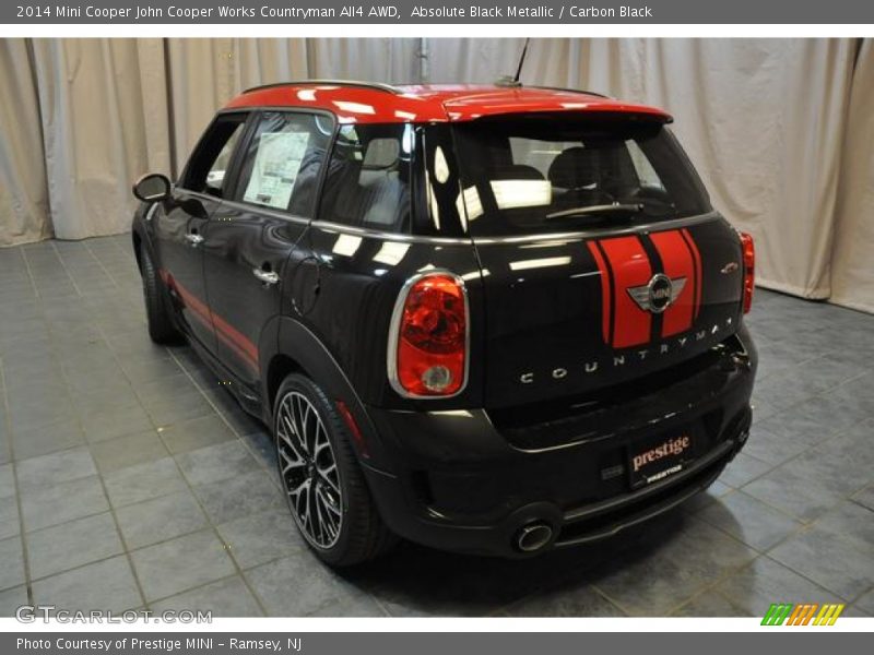 Absolute Black Metallic / Carbon Black 2014 Mini Cooper John Cooper Works Countryman All4 AWD