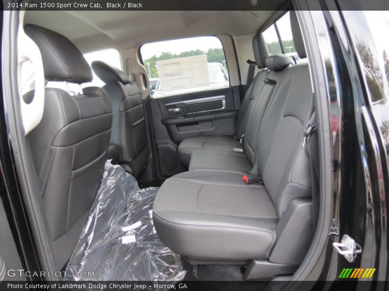 Black / Black 2014 Ram 1500 Sport Crew Cab
