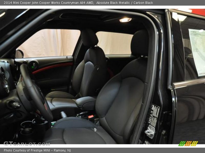 Absolute Black Metallic / Carbon Black 2014 Mini Cooper John Cooper Works Countryman All4 AWD