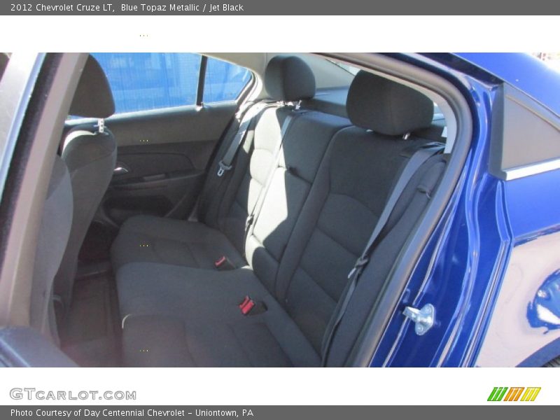 Blue Topaz Metallic / Jet Black 2012 Chevrolet Cruze LT