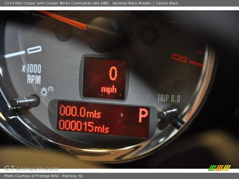 Absolute Black Metallic / Carbon Black 2014 Mini Cooper John Cooper Works Countryman All4 AWD