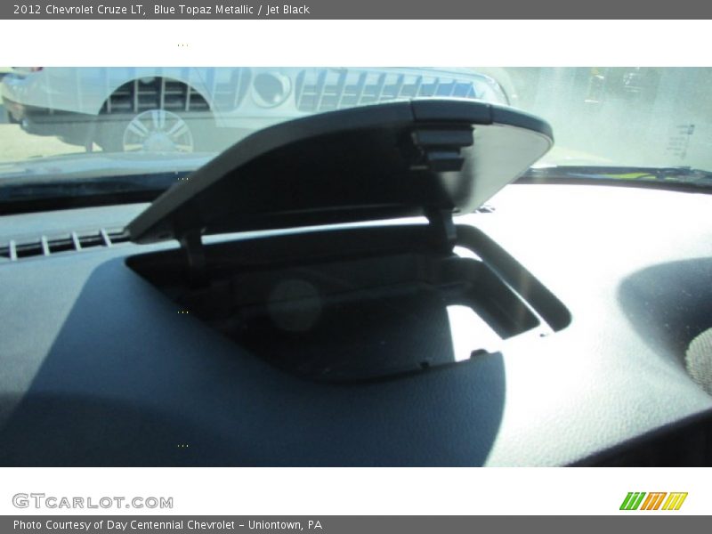 Blue Topaz Metallic / Jet Black 2012 Chevrolet Cruze LT