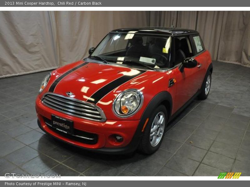 Chili Red / Carbon Black 2013 Mini Cooper Hardtop