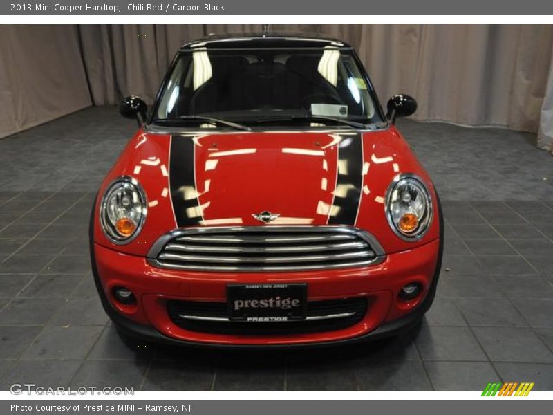 Chili Red / Carbon Black 2013 Mini Cooper Hardtop