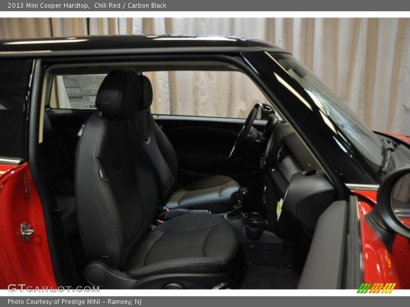 Chili Red / Carbon Black 2013 Mini Cooper Hardtop