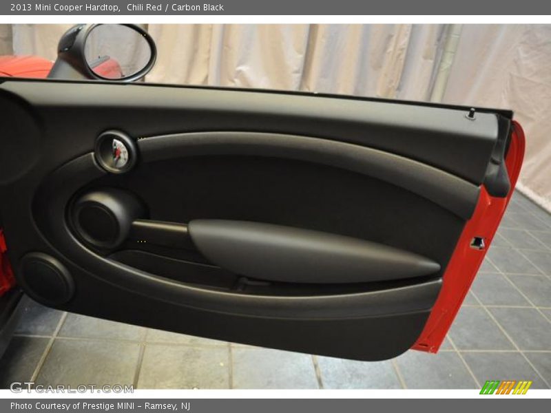 Chili Red / Carbon Black 2013 Mini Cooper Hardtop