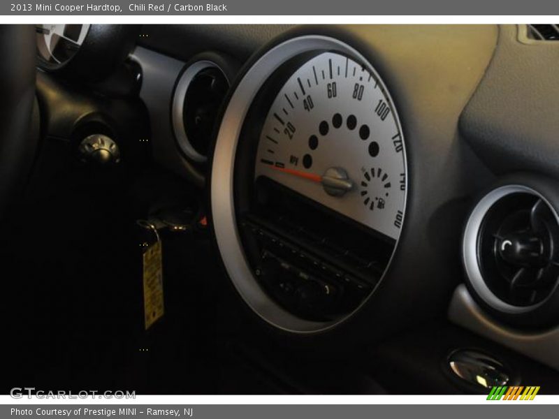 Chili Red / Carbon Black 2013 Mini Cooper Hardtop