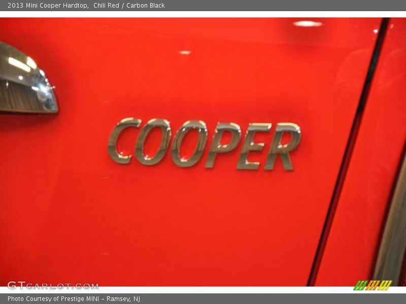 Chili Red / Carbon Black 2013 Mini Cooper Hardtop