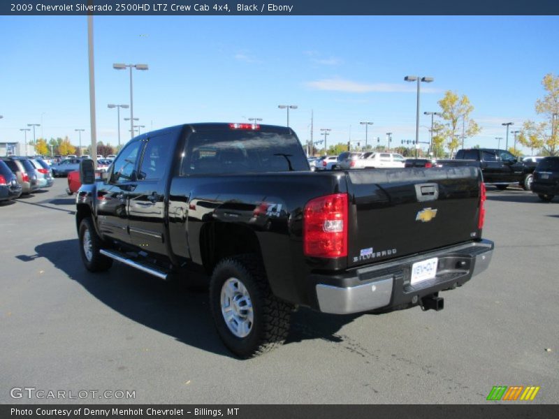Black / Ebony 2009 Chevrolet Silverado 2500HD LTZ Crew Cab 4x4