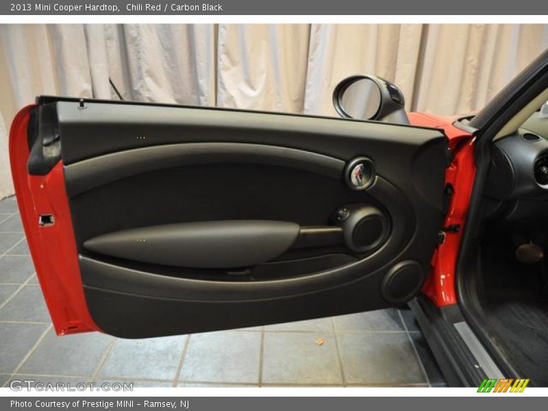 Chili Red / Carbon Black 2013 Mini Cooper Hardtop