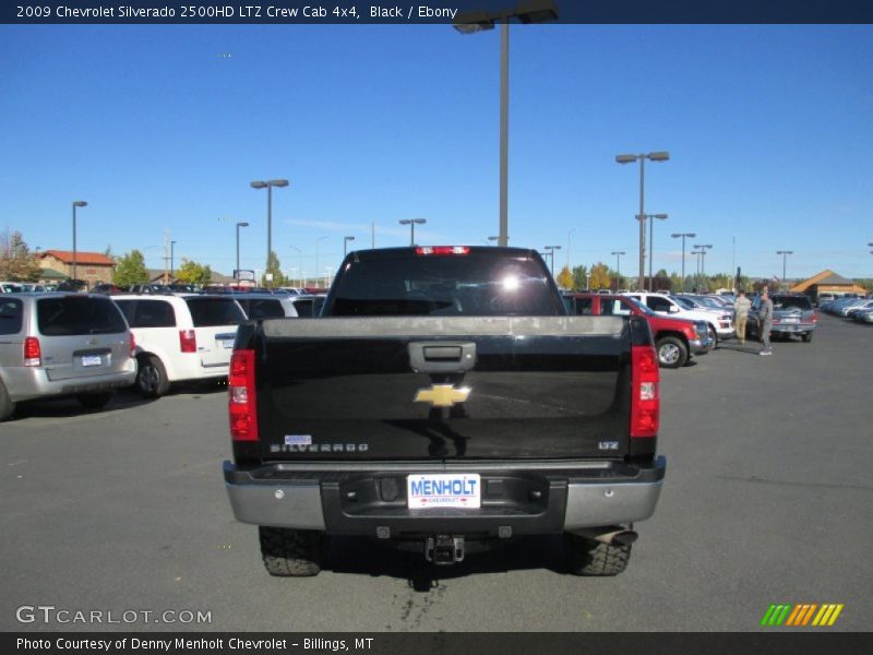 Black / Ebony 2009 Chevrolet Silverado 2500HD LTZ Crew Cab 4x4