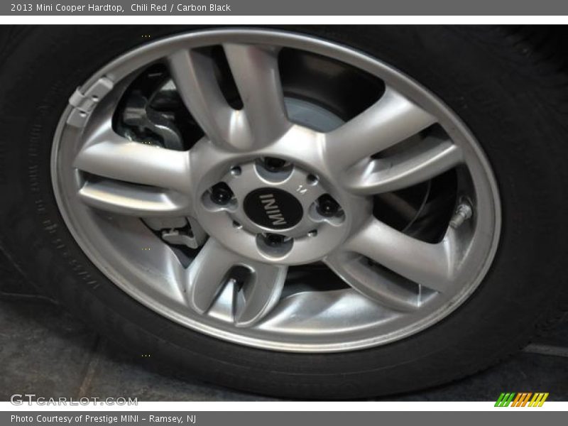 Chili Red / Carbon Black 2013 Mini Cooper Hardtop