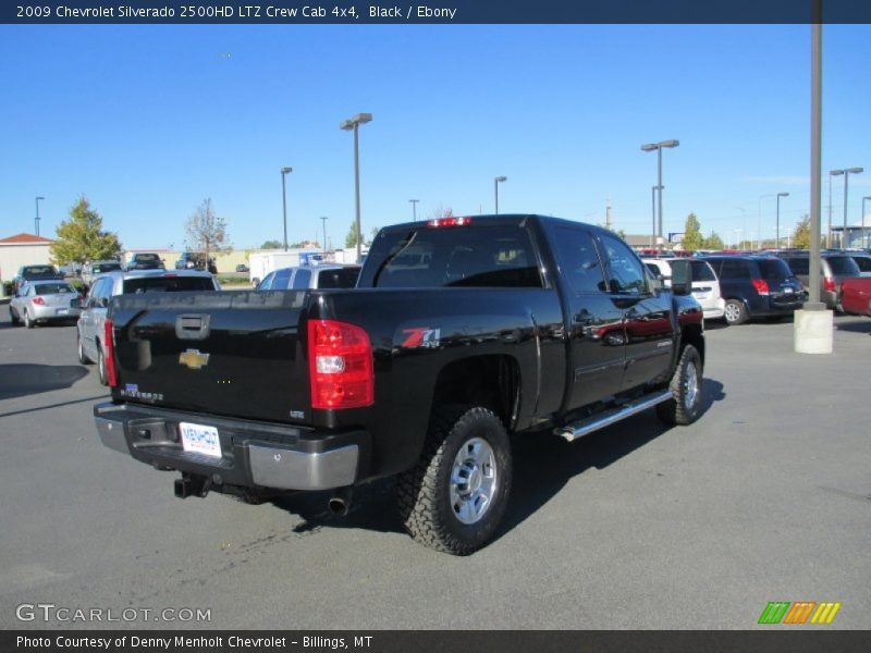 Black / Ebony 2009 Chevrolet Silverado 2500HD LTZ Crew Cab 4x4