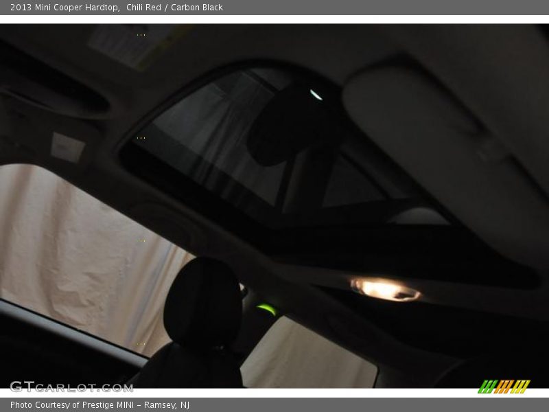 Chili Red / Carbon Black 2013 Mini Cooper Hardtop
