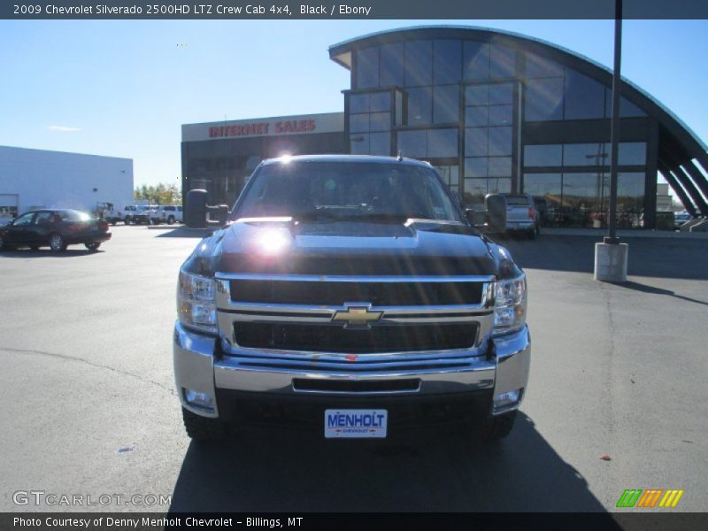 Black / Ebony 2009 Chevrolet Silverado 2500HD LTZ Crew Cab 4x4