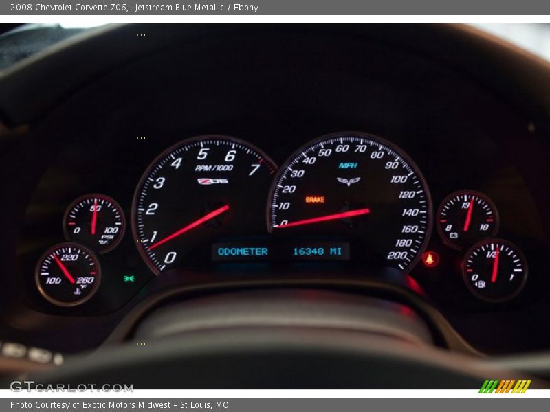  2008 Corvette Z06 Z06 Gauges