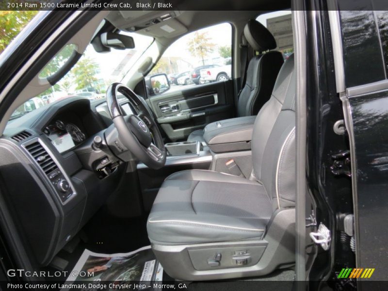 Black / Black 2014 Ram 1500 Laramie Limited Crew Cab