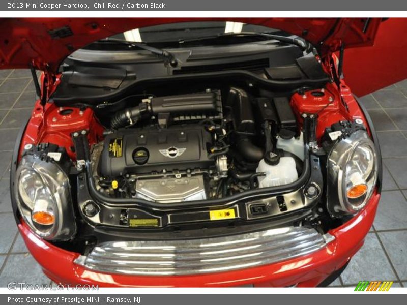 Chili Red / Carbon Black 2013 Mini Cooper Hardtop