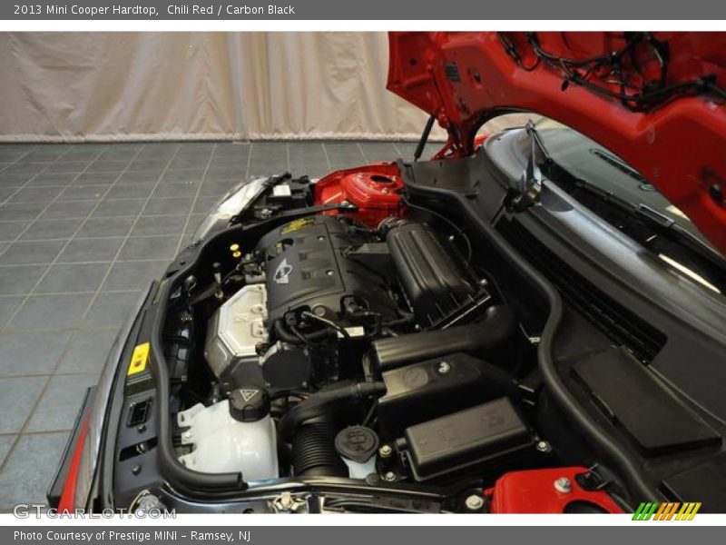 Chili Red / Carbon Black 2013 Mini Cooper Hardtop