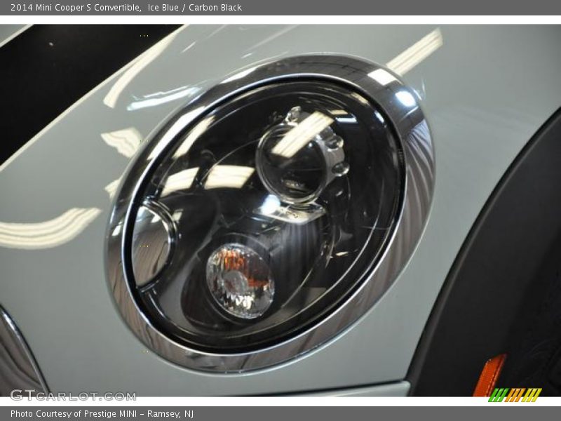 Ice Blue / Carbon Black 2014 Mini Cooper S Convertible