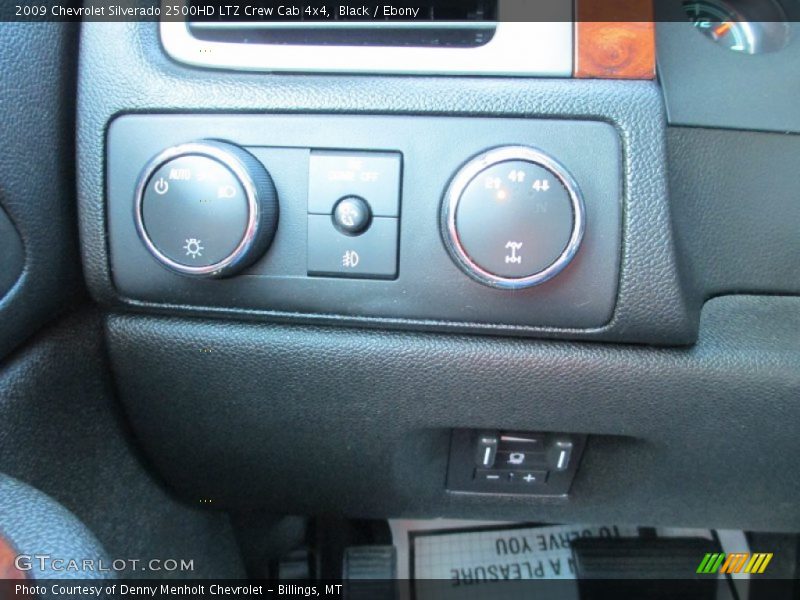 Black / Ebony 2009 Chevrolet Silverado 2500HD LTZ Crew Cab 4x4