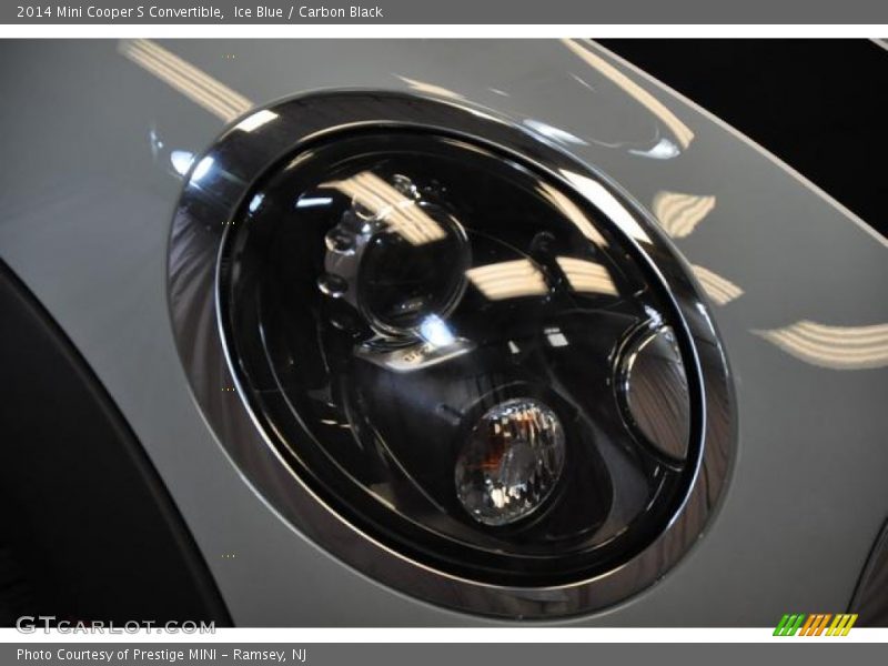 Ice Blue / Carbon Black 2014 Mini Cooper S Convertible