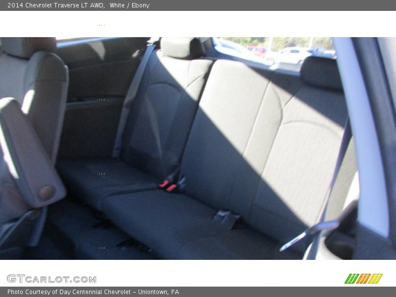 White / Ebony 2014 Chevrolet Traverse LT AWD