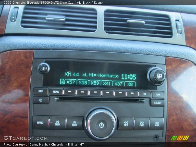 Black / Ebony 2009 Chevrolet Silverado 2500HD LTZ Crew Cab 4x4