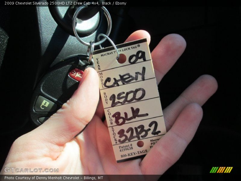 Black / Ebony 2009 Chevrolet Silverado 2500HD LTZ Crew Cab 4x4