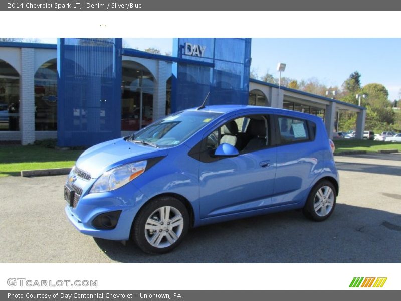 Denim / Silver/Blue 2014 Chevrolet Spark LT
