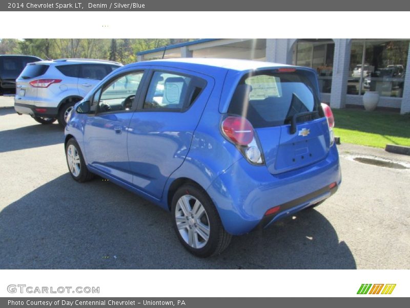 Denim / Silver/Blue 2014 Chevrolet Spark LT