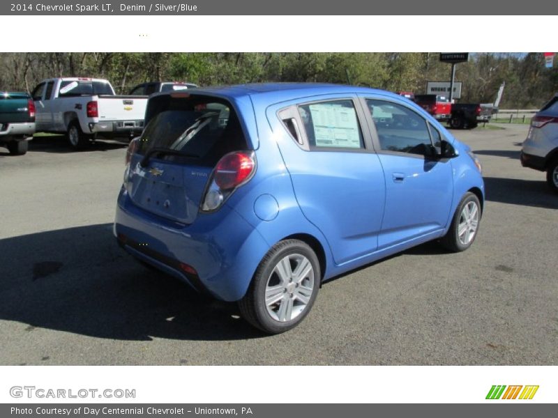 Denim / Silver/Blue 2014 Chevrolet Spark LT