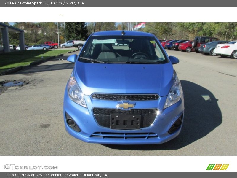 Denim / Silver/Blue 2014 Chevrolet Spark LT