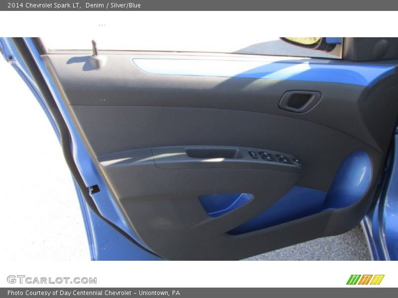 Denim / Silver/Blue 2014 Chevrolet Spark LT