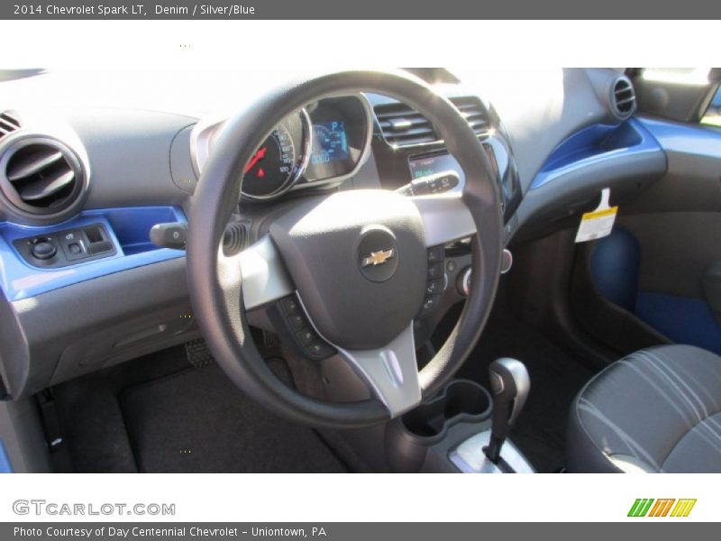 Denim / Silver/Blue 2014 Chevrolet Spark LT